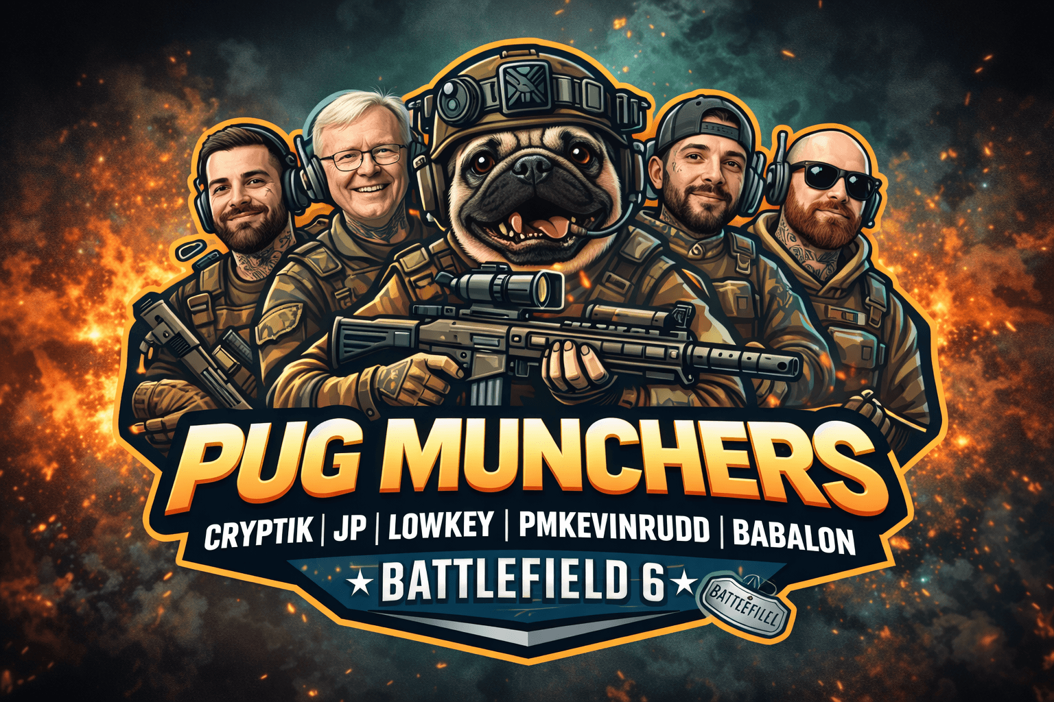 PUG MUNCHERS logo